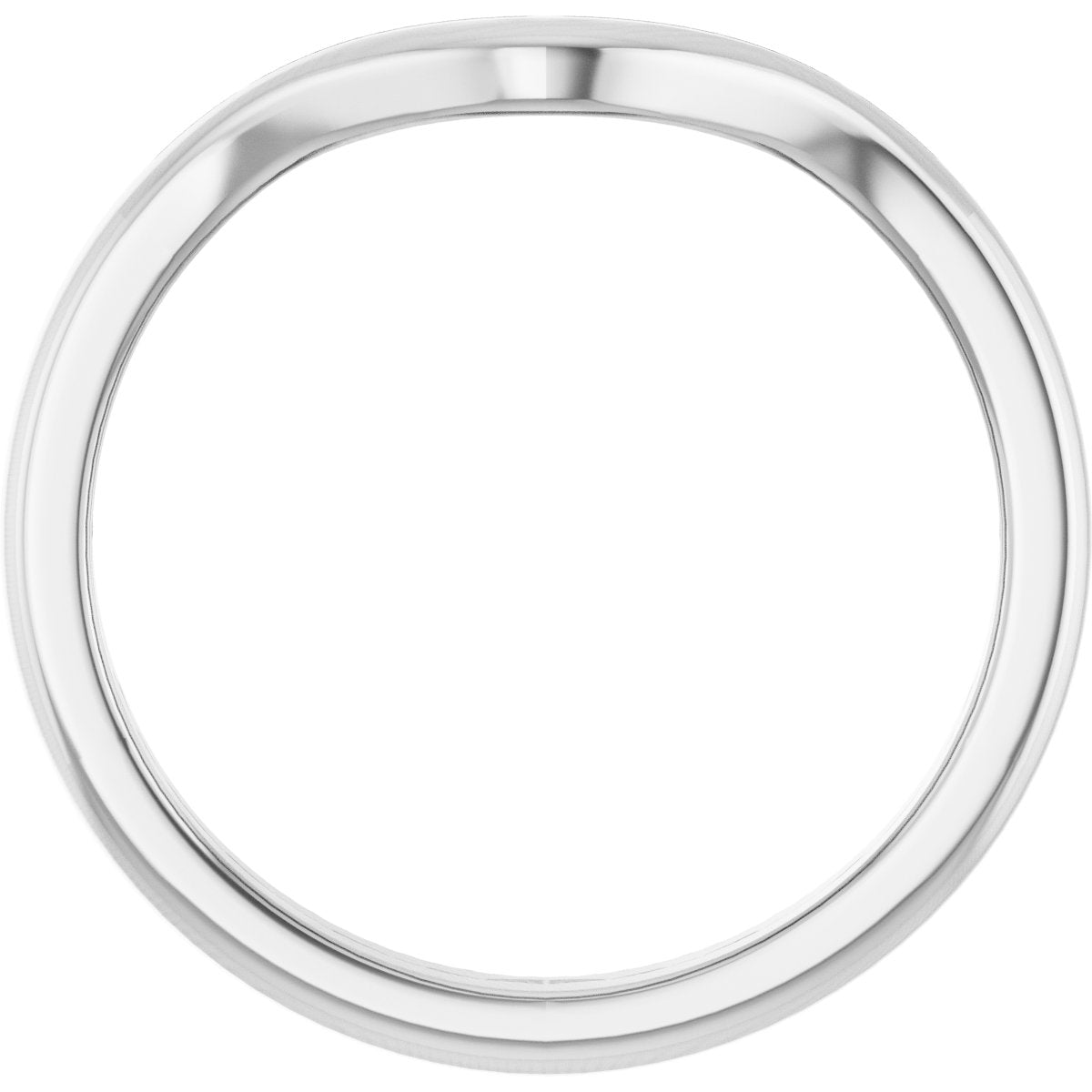 Half-Bezel Accented Engagement Ring