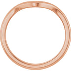 Half-Bezel Accented Engagement Ring