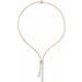 Lab-Grown Diamond Line Necklace