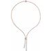 Lab-Grown Diamond Line Necklace