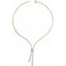 Lab-Grown Diamond Line Necklace