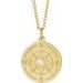 Accented Compass Necklace or Pendant