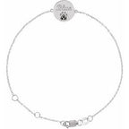 Engravable Paw Print Bracelet