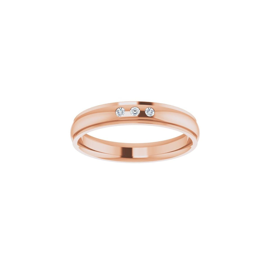 Accented Stepped-Edge Comfort-Fit Band