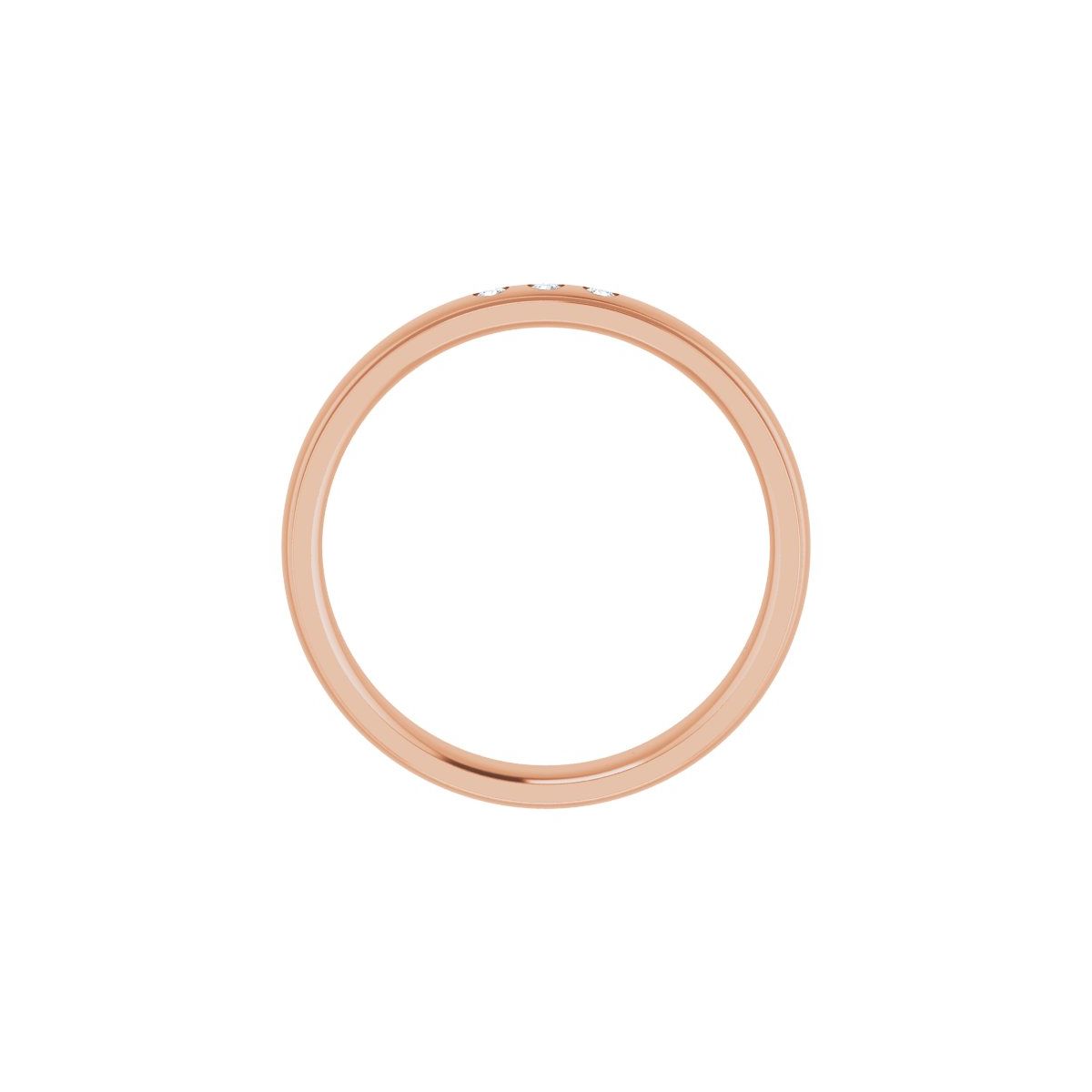 Accented Stepped-Edge Comfort-Fit Band