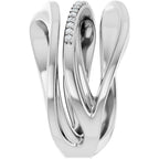 Accented Freeform Ring