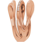 Accented Freeform Ring