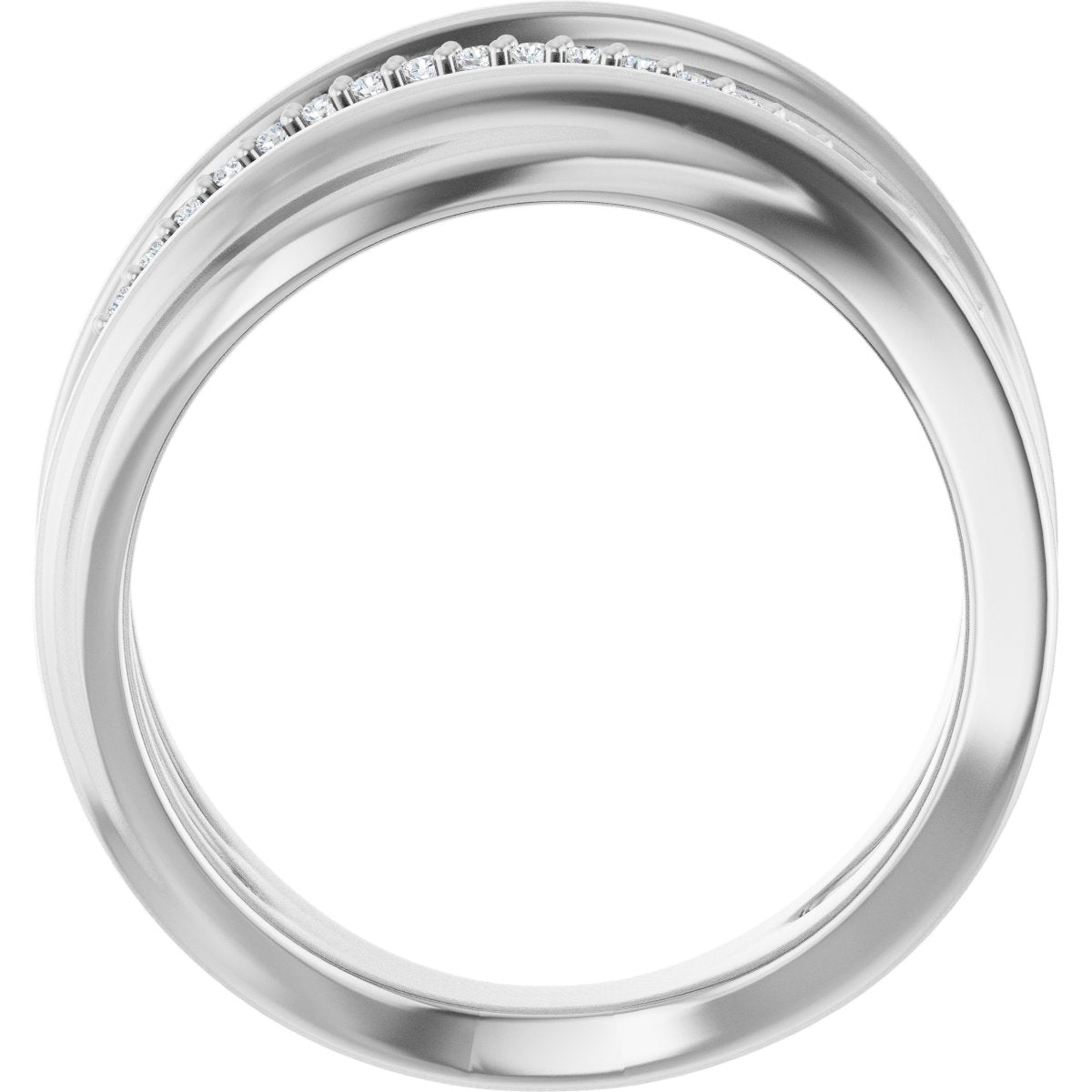 Accented Freeform Ring