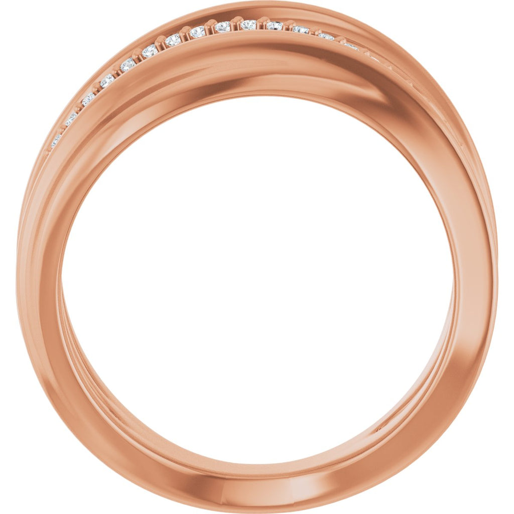 Accented Freeform Ring