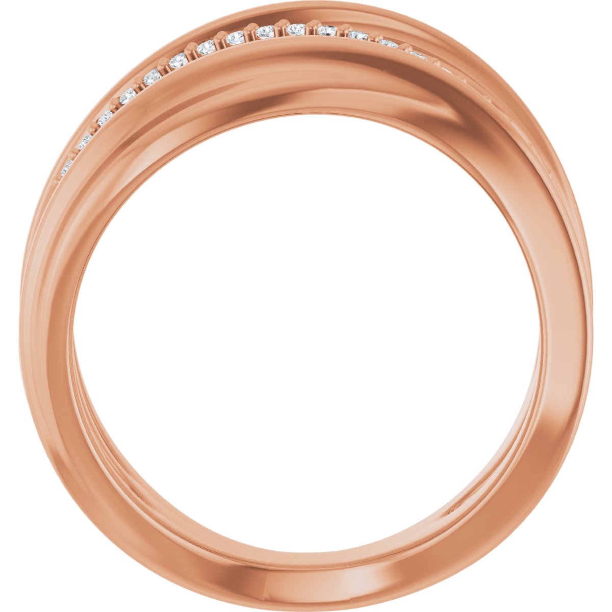 Accented Freeform Ring