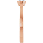 Bezel-Set Solitaire Ring