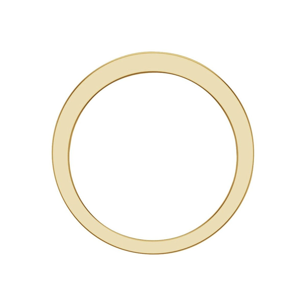 Accented Grooved Band with Finish