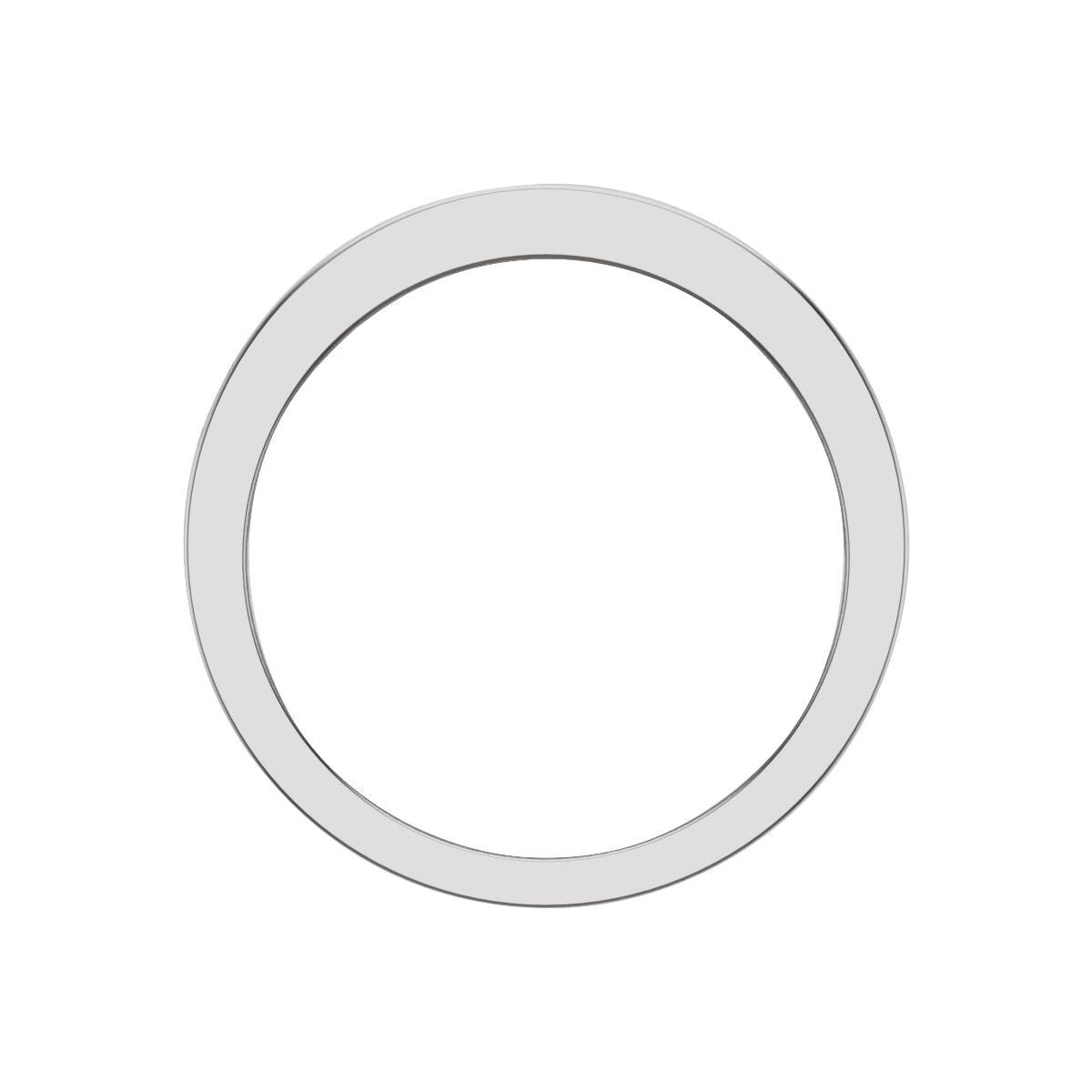 Accented Grooved Band with Finish
