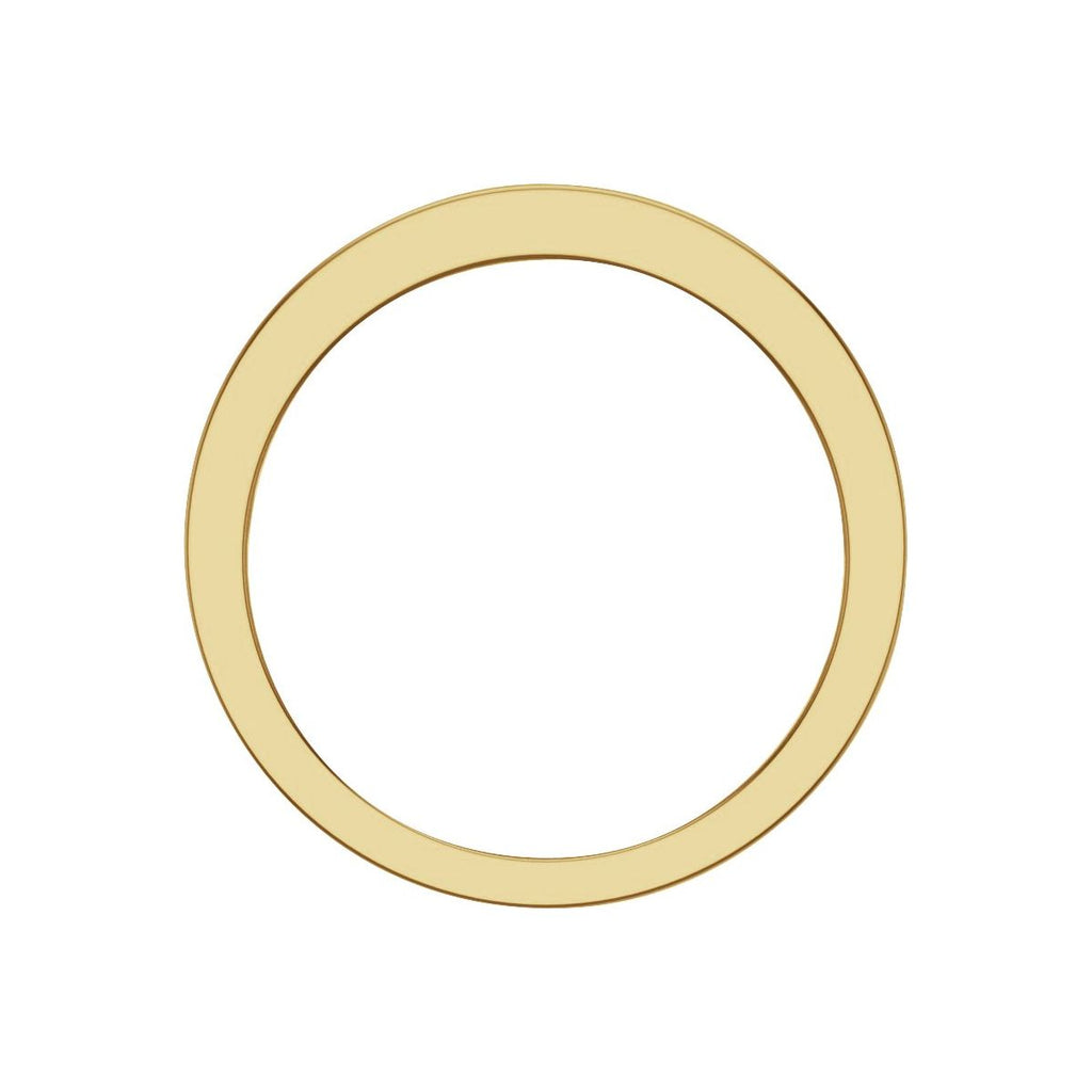 Accented Grooved Band with Finish
