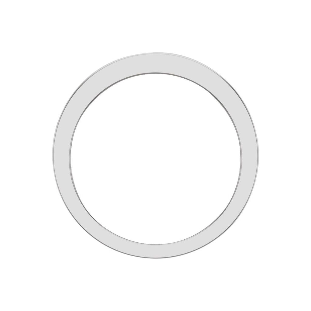 Accented Grooved Band with Finish