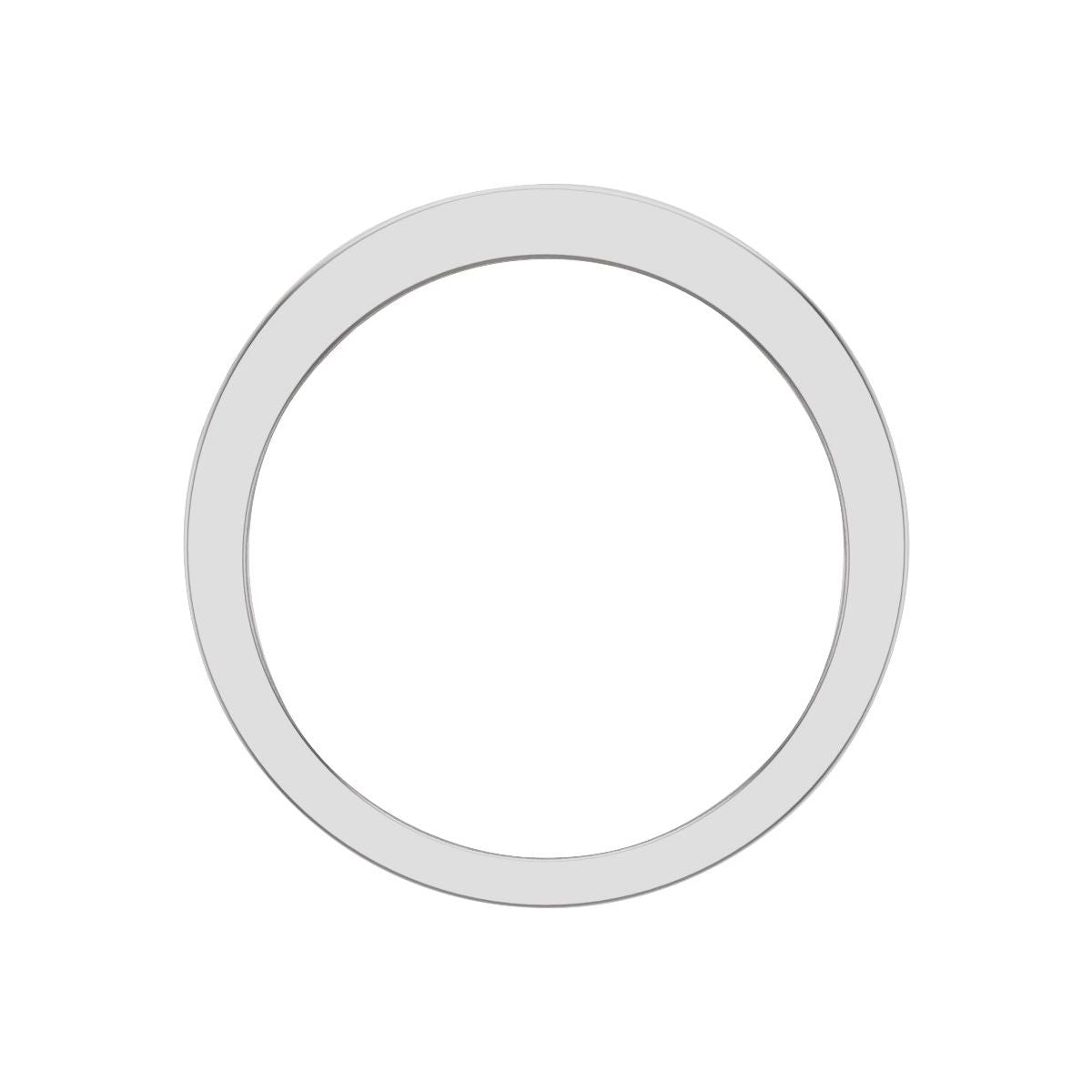 Accented Grooved Band with Finish