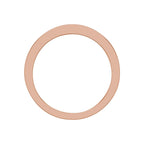 Accented Grooved Band with Finish