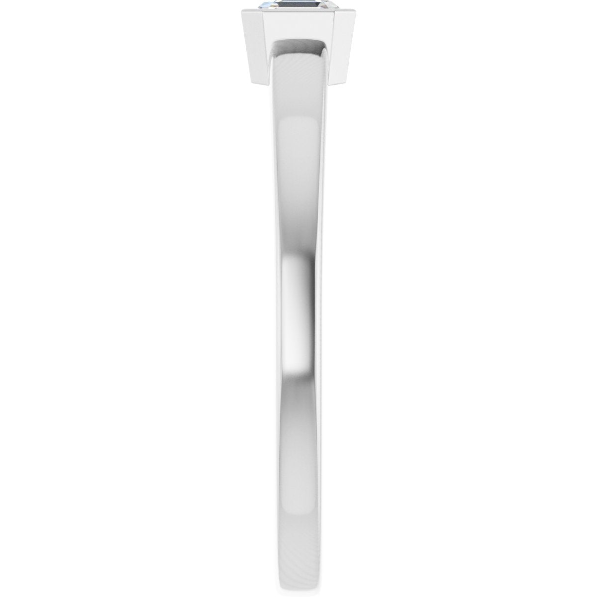 Bezel-Set Solitaire Ring