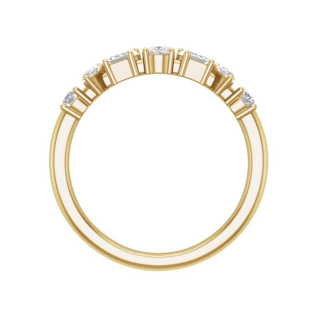 Multi-Shape Anniversary Band