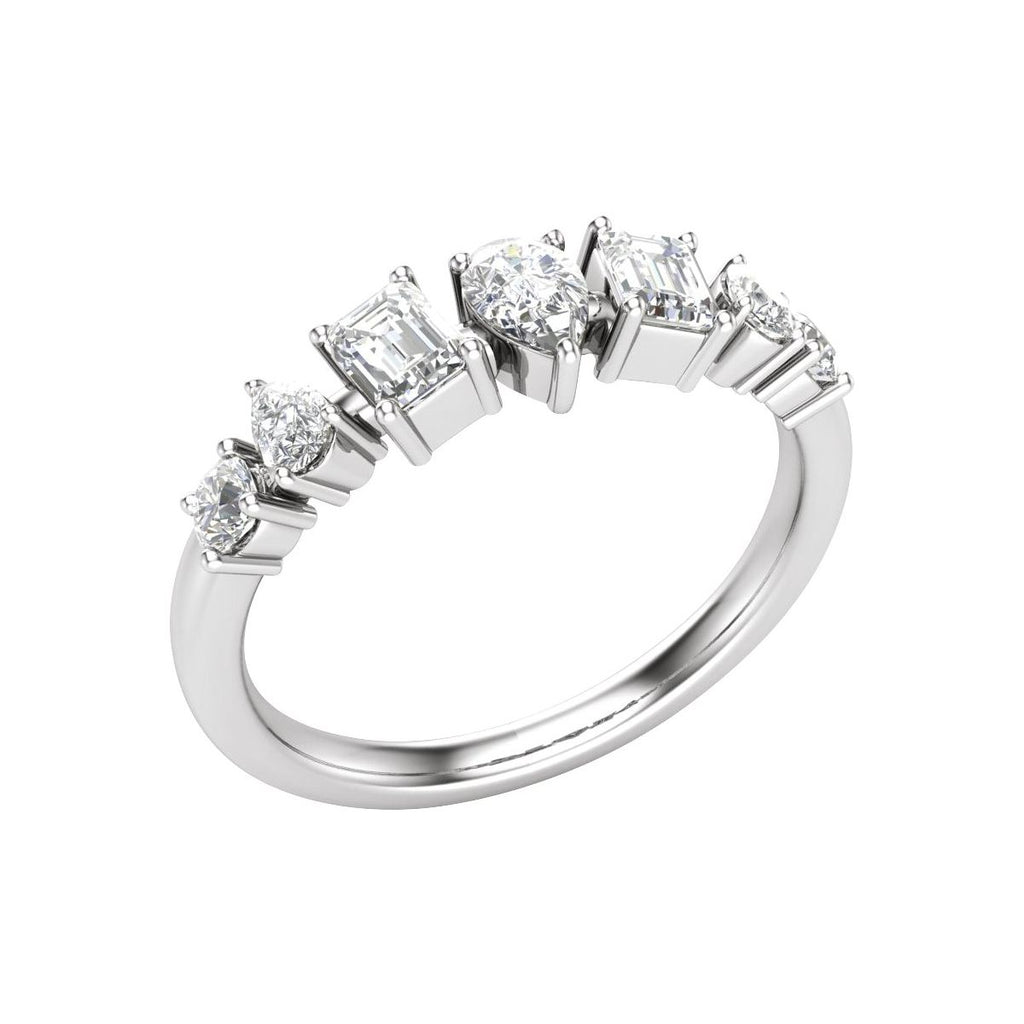 Multi-Shape Anniversary Band