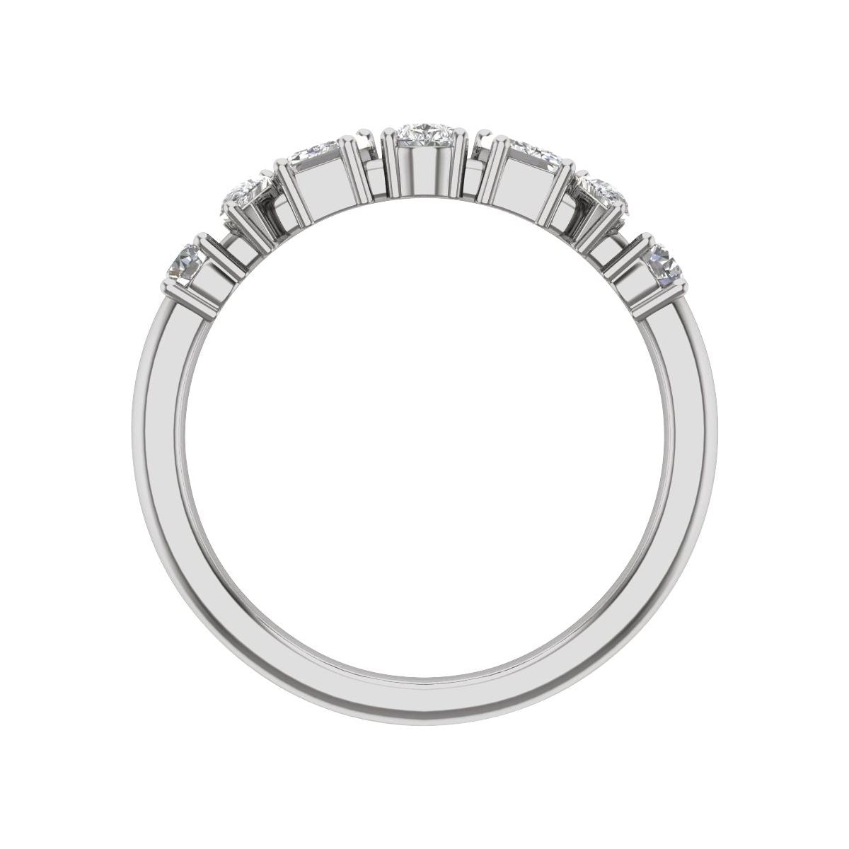 Multi-Shape Anniversary Band