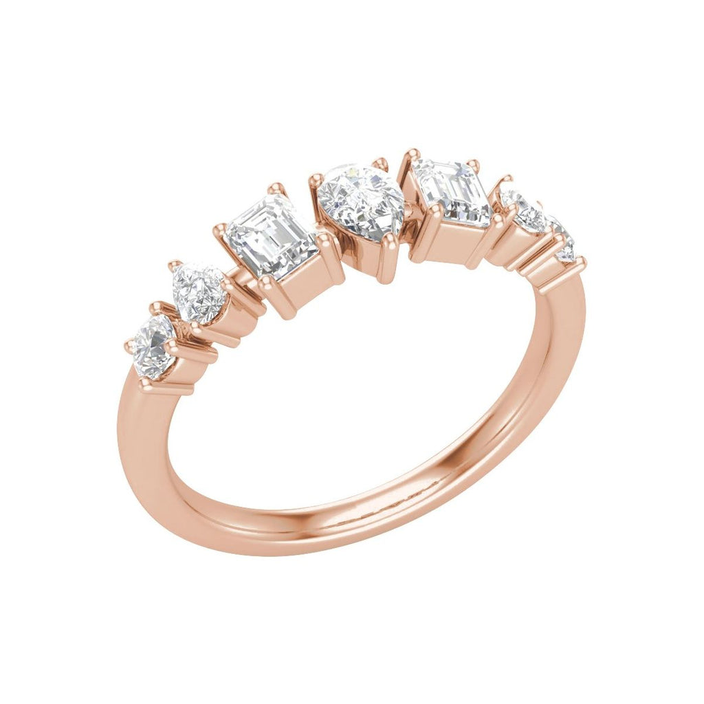 Multi-Shape Anniversary Band