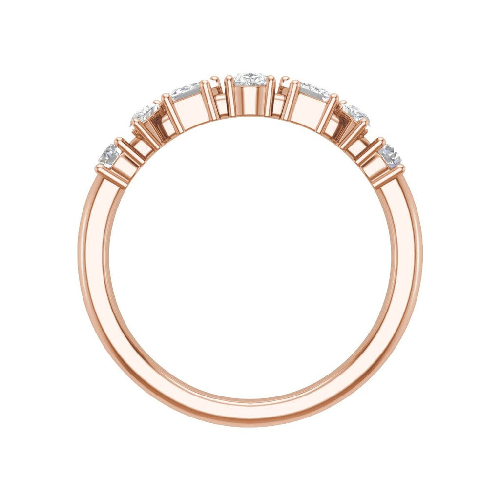 Multi-Shape Anniversary Band