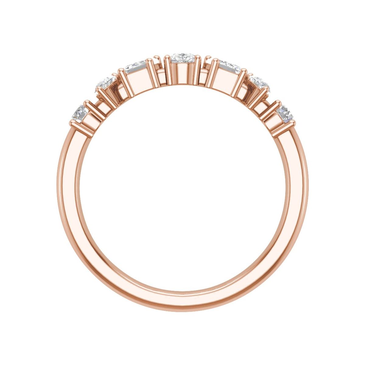 Multi-Shape Anniversary Band