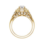 Double Halo-Style Engagement Ring or Band