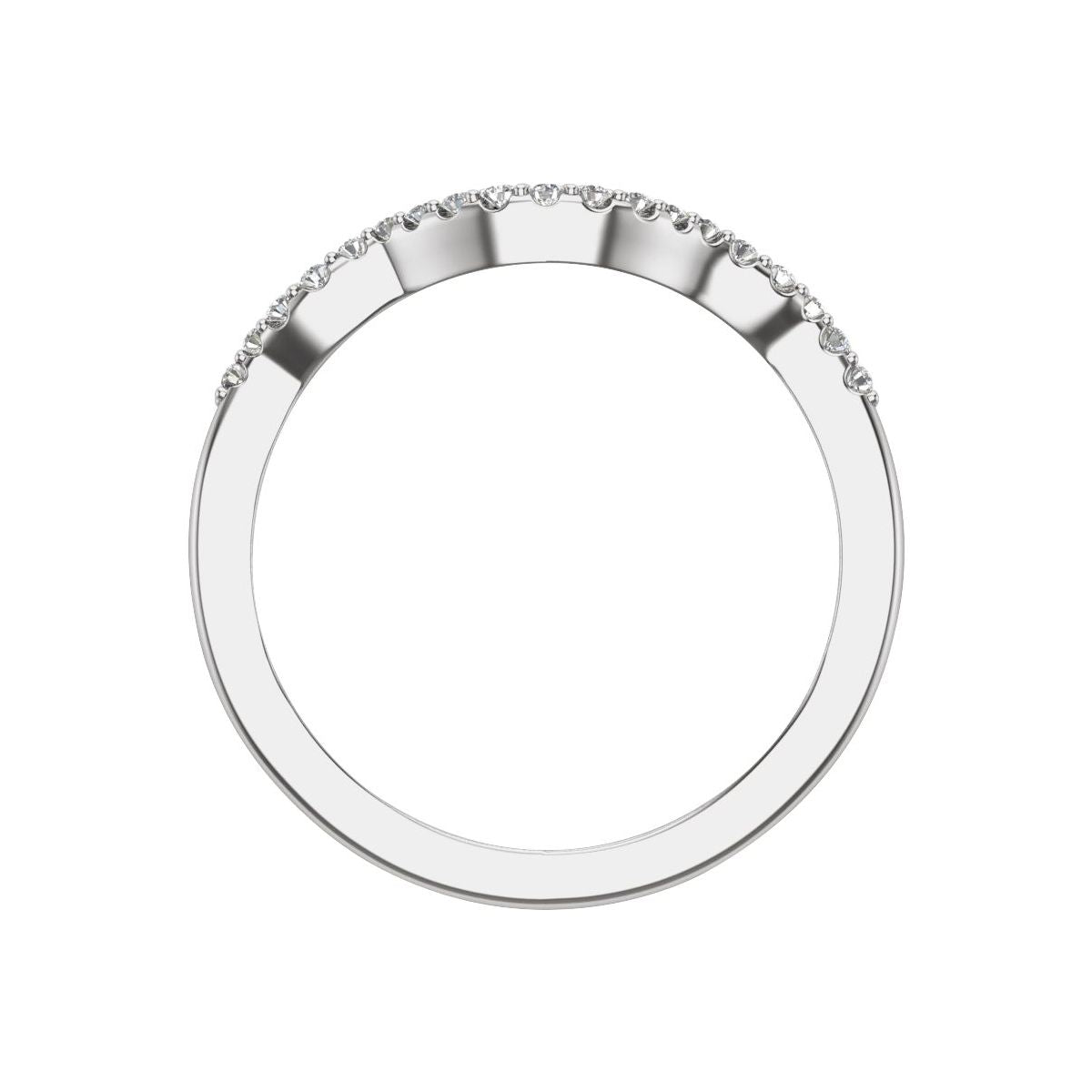 Double Halo-Style Engagement Ring or Band