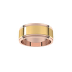 Milgrain Inlay Flat Band