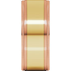 Milgrain Inlay Flat Band