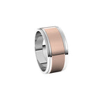 Milgrain Inlay Flat Band