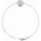 Engravable Paw Print Bracelet
