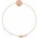 Engravable Paw Print Bracelet