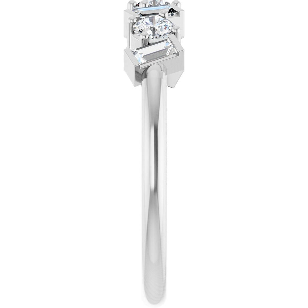 Multi-Shape Anniversary Band