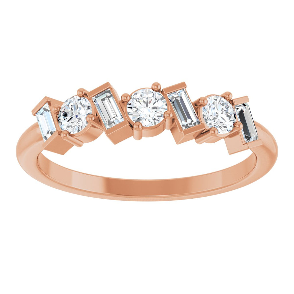Multi-Shape Anniversary Band