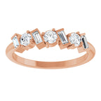 Multi-Shape Anniversary Band