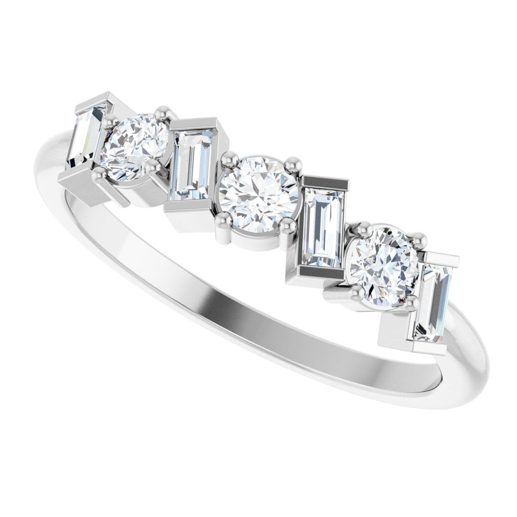 Multi-Shape Anniversary Band