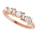 Multi-Shape Anniversary Band