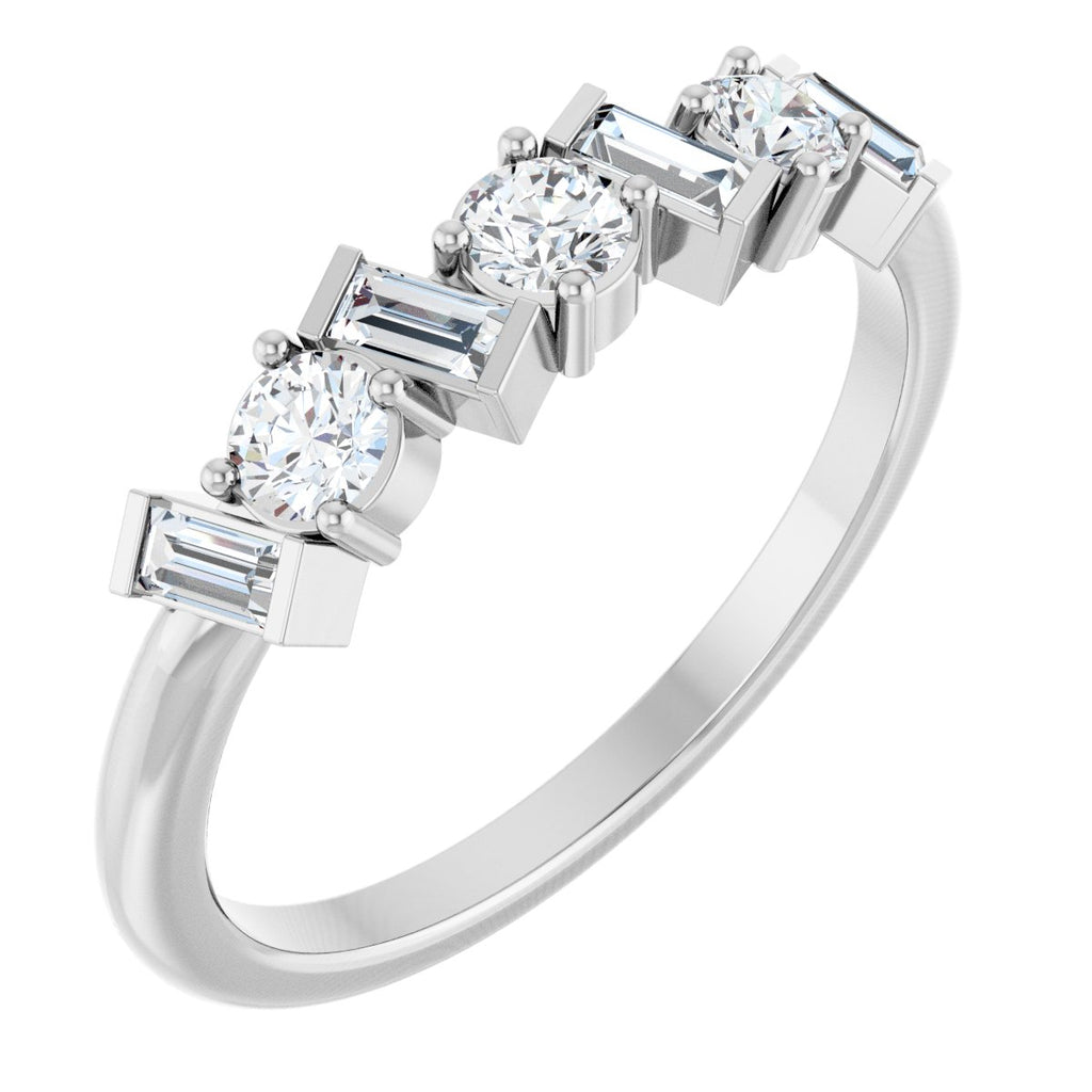 Multi-Shape Anniversary Band