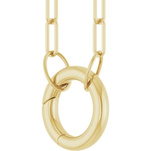 Circle Charm Necklace