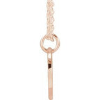 Script Initial Necklace or Pendant