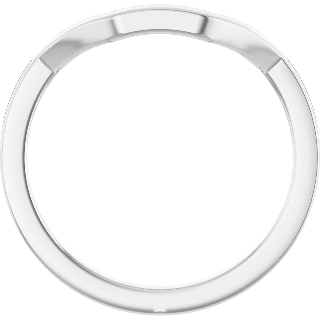 Half-Bezel Accented Engagement Ring or Band
