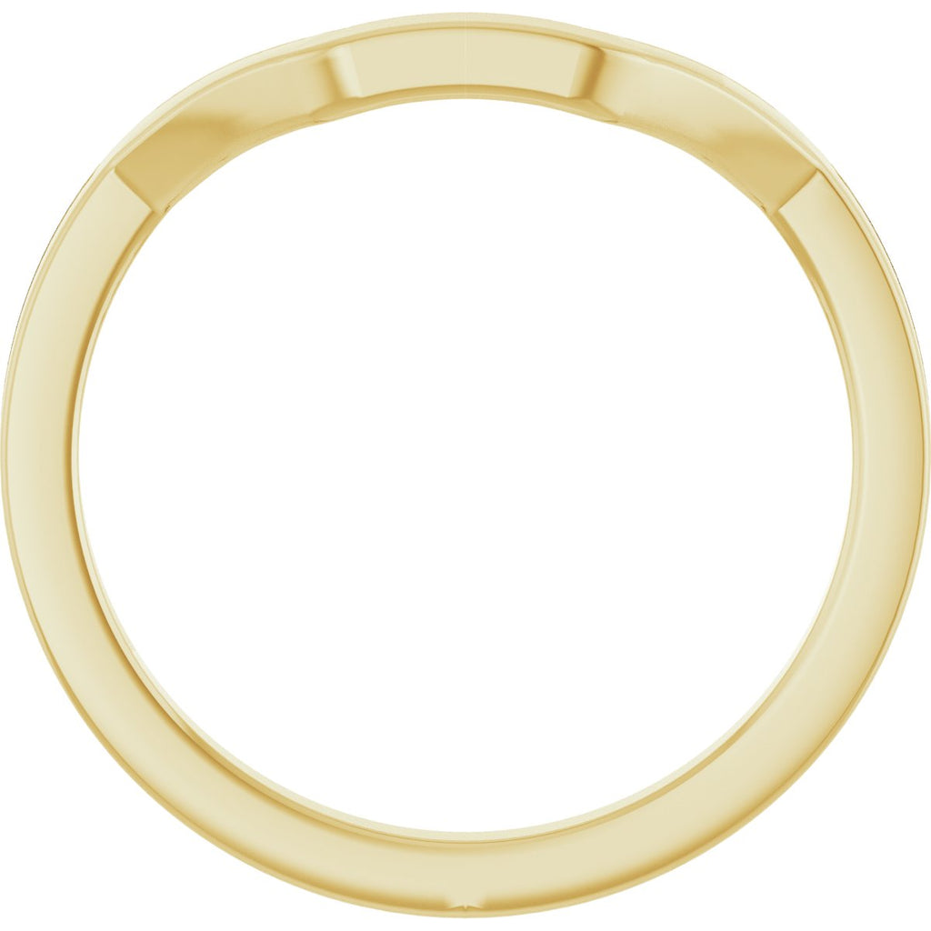 Half-Bezel Accented Engagement Ring or Band