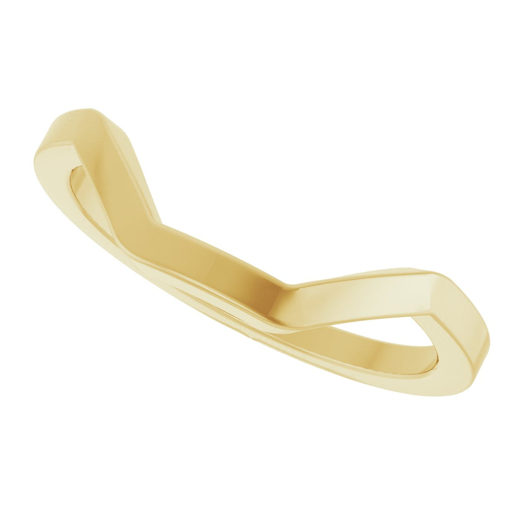 Half-Bezel Accented Engagement Ring or Band