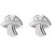 Mushroom Stud Earrings