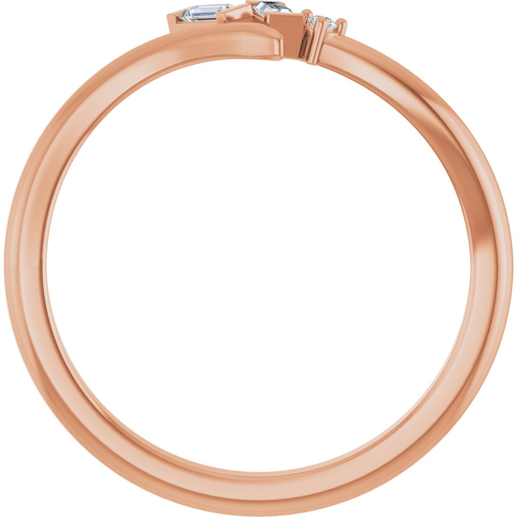 Accented Bypass Ring