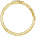 Accented Bypass Ring
