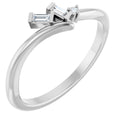 Accented Bypass Ring